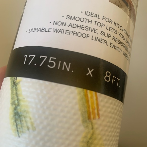 Rae Dunn self adhesive liner for kitchen drawer - Picture 2 of 6